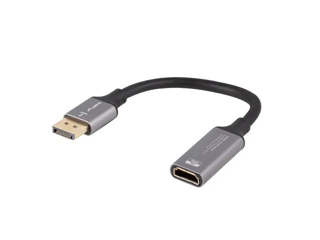 DisplayPort till HDMI Adapter 4K Svart - 0,2m