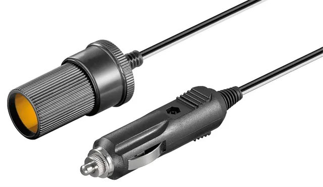 Car / Car cigarette lighter extension 12 V 2.0m