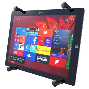 RAM Mounts X-Grip Cradle, hållare för surfplattor upp till 12" (iPad Pro)