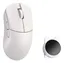 Huan - White (Omron Optical) Wireless 8K Magnesium Mouse