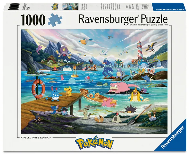 Pokemon Vaporeon Temperate Marine Pussel (1000 bitar)