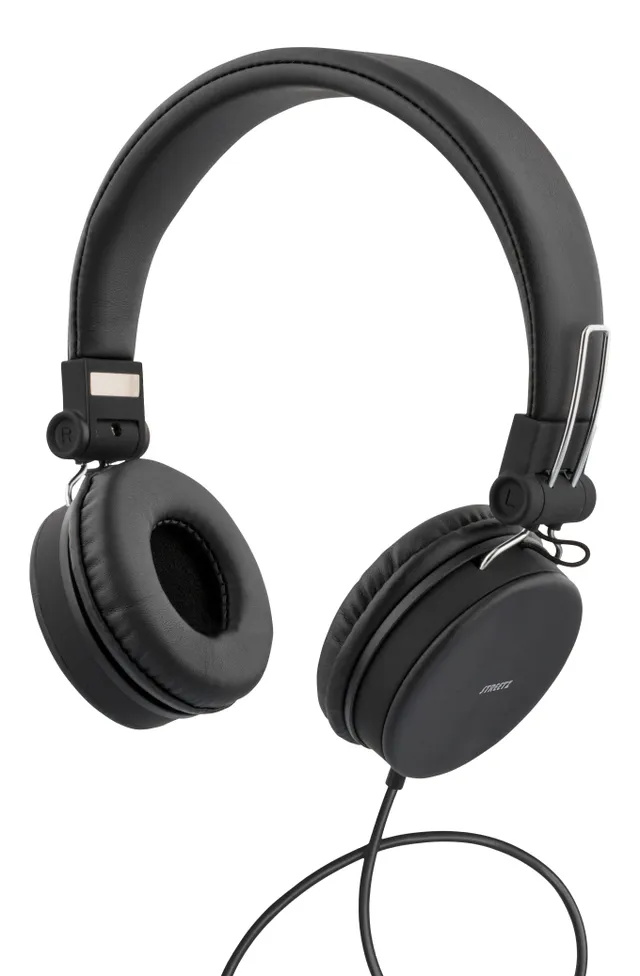 headset for smartphone, microphone, 1-button, 1,5m, black