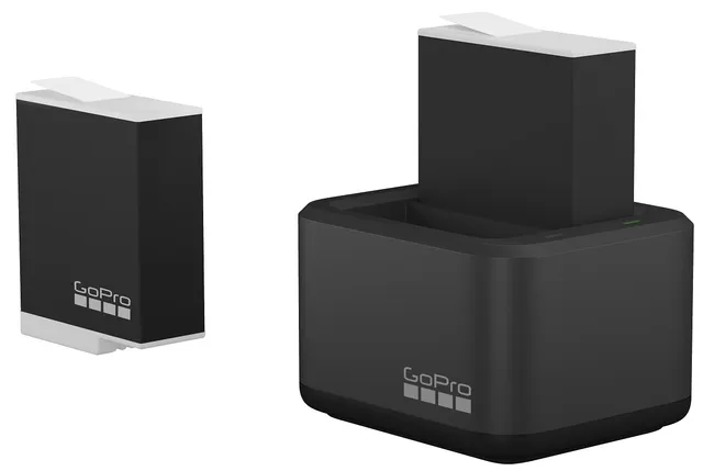 Dual batteriladdare + 2 batterier