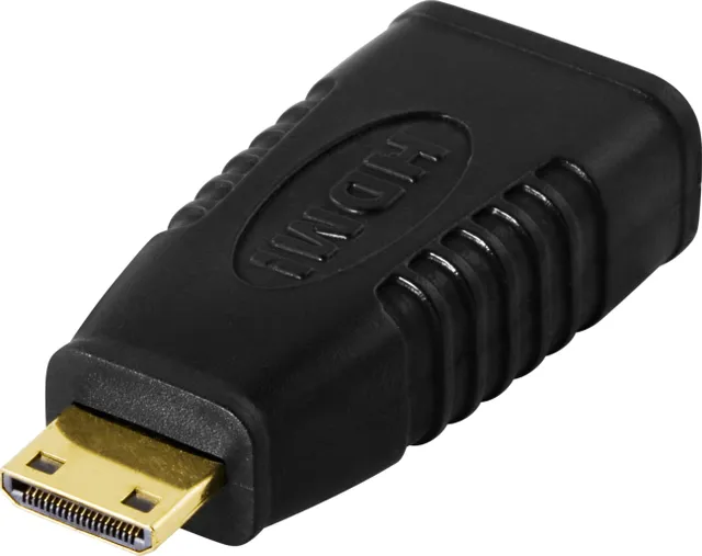 Adapter mini-HDMI hane till HDMI hona