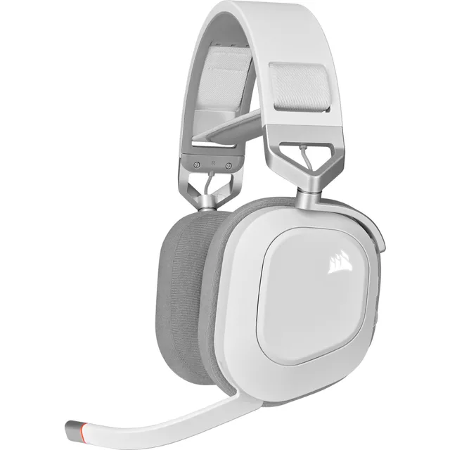 HS80 RGB Trådlöst Gamingheadset (vit)