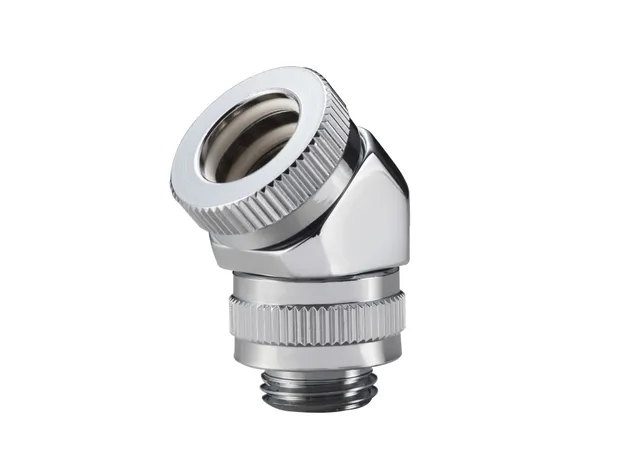 M-F Rotary Fitting 45° G1/4 -Krom