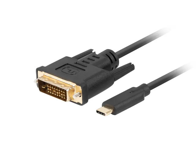 USB-C till DVI-D Kabel Svart - 3m