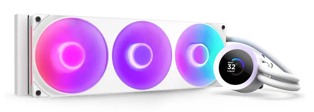 Kraken Plus 360 RGB White - CPU Vattenkylare