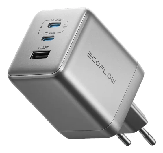 RAPID Pro 100W - GaN Fast Charger (USB-A + 2x USB-C)