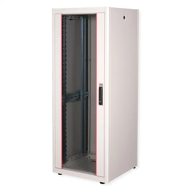 Basic - rack - glass door 600x600 WxD - 32U