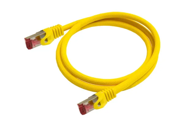 Python patch cable - 1 m - yellow - 1m