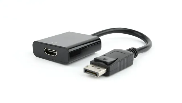 Cablexpert adapter - DisplayPort / HDMI - 10 cm