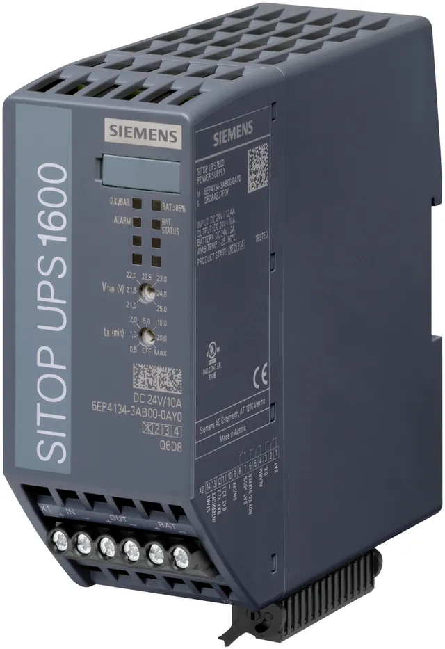6EP4134-3AB00-0AY0, Vänteläge (offline), 240 W, 18,5 V, 27 V, CE, RoHS, REACH, 139 mm