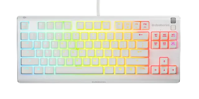 Apex 3 TKL - Gaming Keyboard - Utan numpad - Engelska (US) - Vit