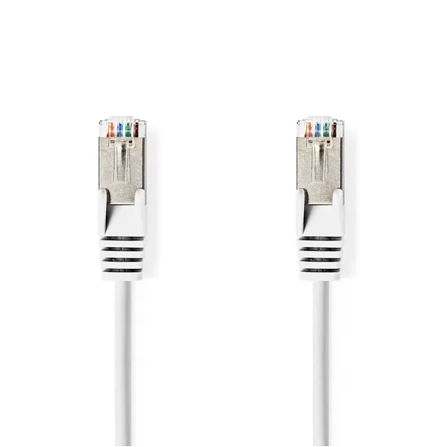 patch cable - 7.5 m - white - Vit - 7.5m