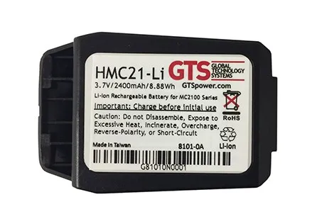 MC2100 RECHARGEABLE BATTERY 3.7V 2400 MAH BTRY-MC21EAB0E