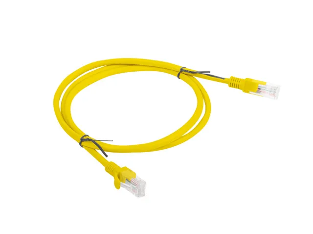 patch cable - 1 m - yellow RAL 1016 - Gul