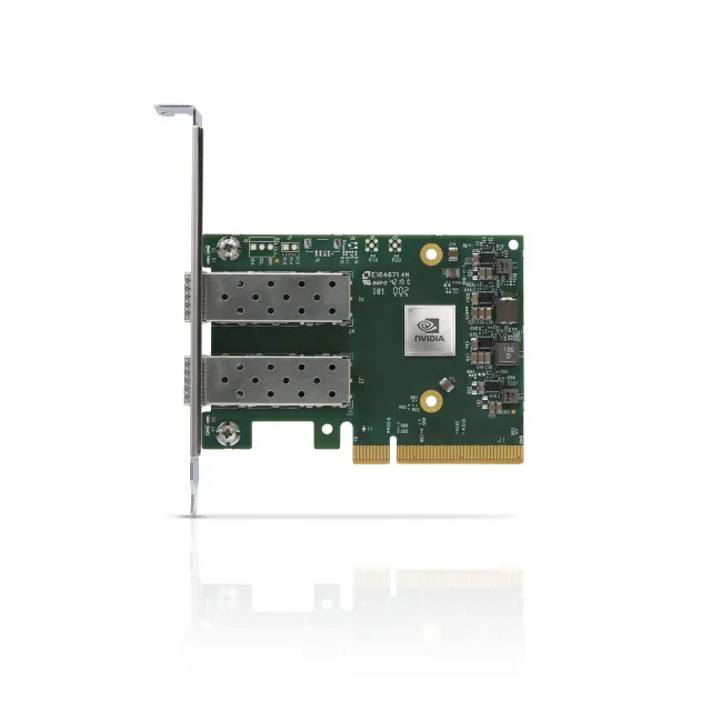 ConnectX-6 Lx EN - Krypteringsskyddad med säker uppstart - nätverksadapter - PCIe 4.0 x8 - Gigabit Ethernet / 10Gb Ethernet / 25Gb Ethernet SFP
