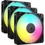 RS120 ARGB Svart 3-Pack