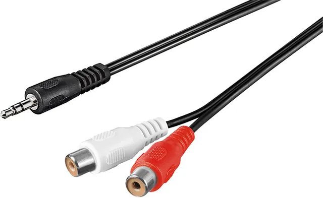 3,5 mm-hane till RCA 1,5 m