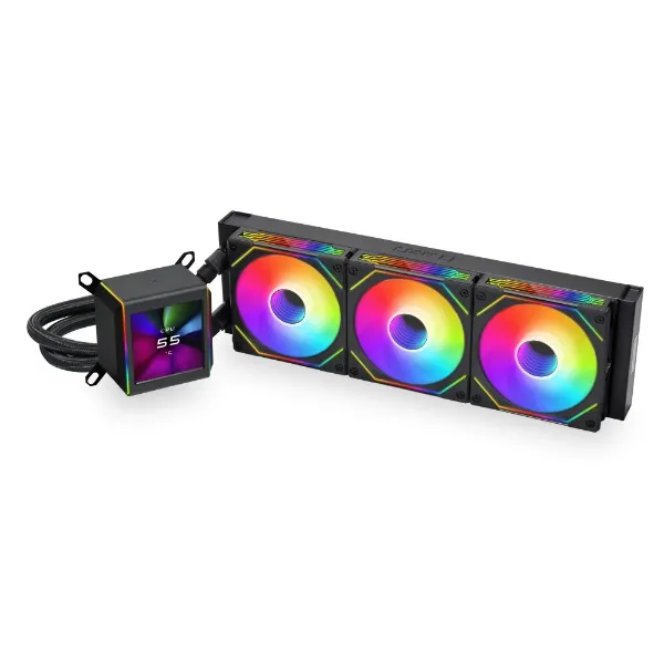 GA II LCD SL infinity Black - CPU Vattenkylare - Max 30 dBA