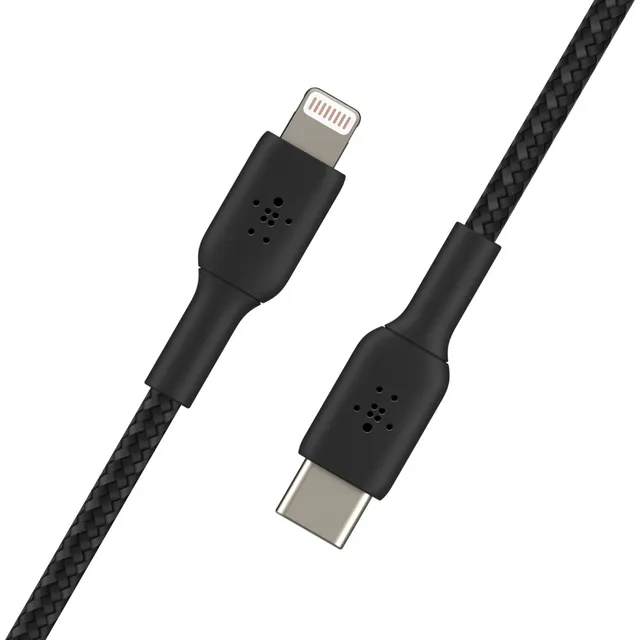USB-C till Lightning Kabel - 1m - Svart