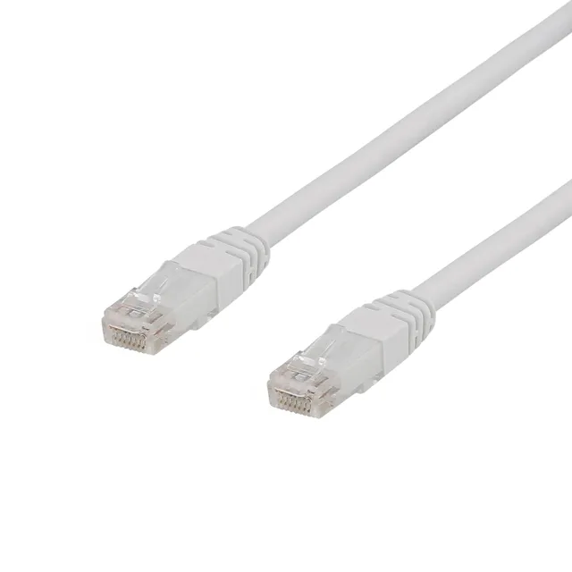 U/UTP Cat6a patchkabel, 0,5m, 500MHz, LSZH, vit