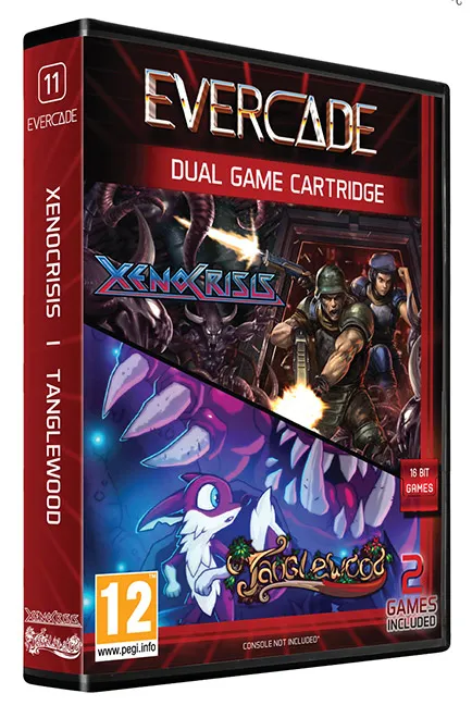 Xeno Crisis/Tanglewood Dual Game Cartridge - Evercade - Plattform