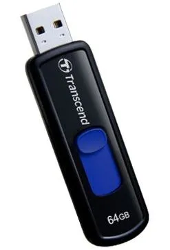 JetFlash 760 USB 3.1 Gen 1 64 Gt -muistitikku, musta