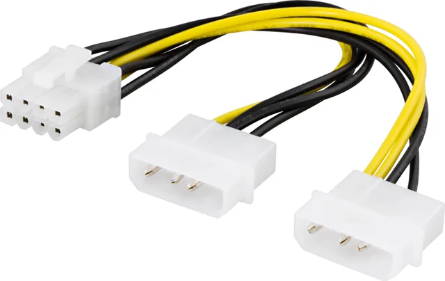 Adapter 2xMolex till 8-pin PCI-e