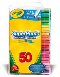Supertips tvättbara tuschpennor 50 st