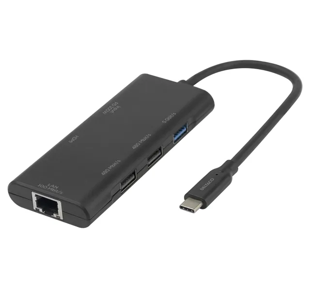 - dockningsstation - USB-C - HDMI - 100Mb