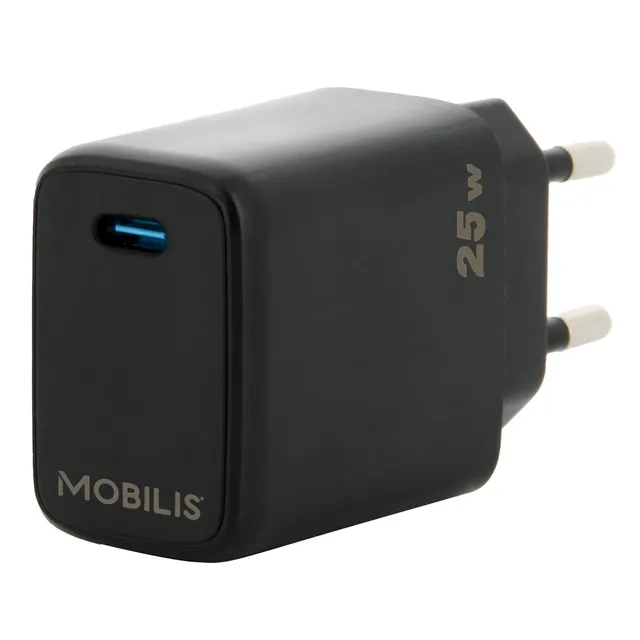 - Strömadapter - snabb - 25 Watt - PD (USB