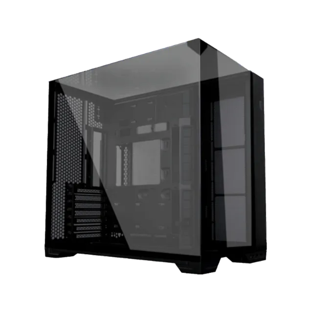 O11 Vision Compact Black Chassi