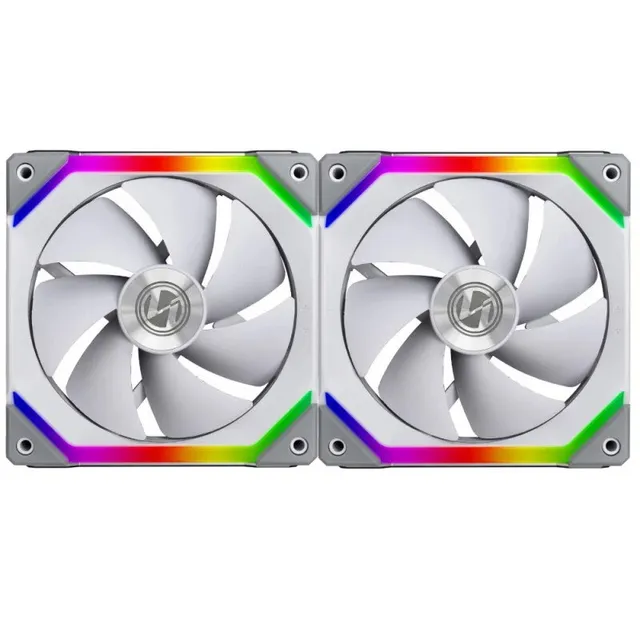 UNI FAN SL / PWM / A-RGB / 140mm / 2-pack - Vit