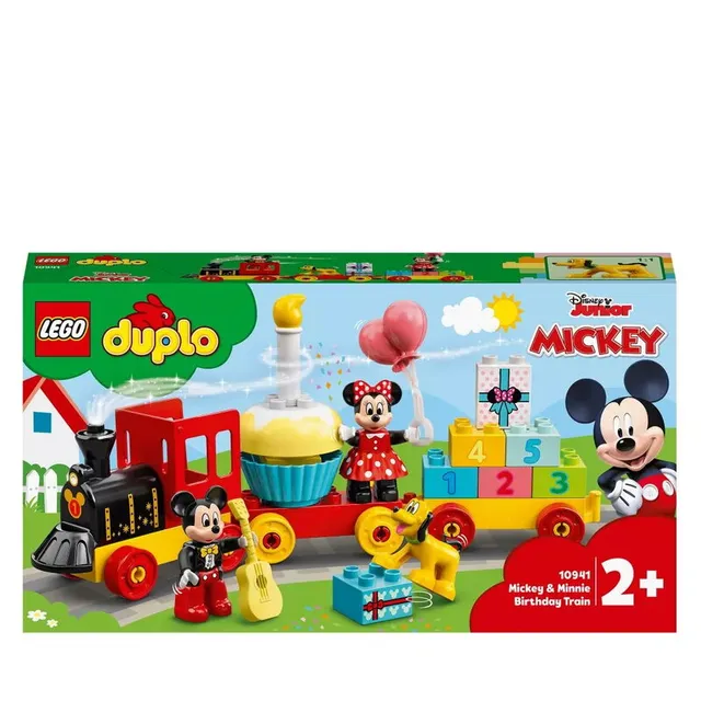 DUPLO Disney Musse och Mimmis födelsedagståg 10941