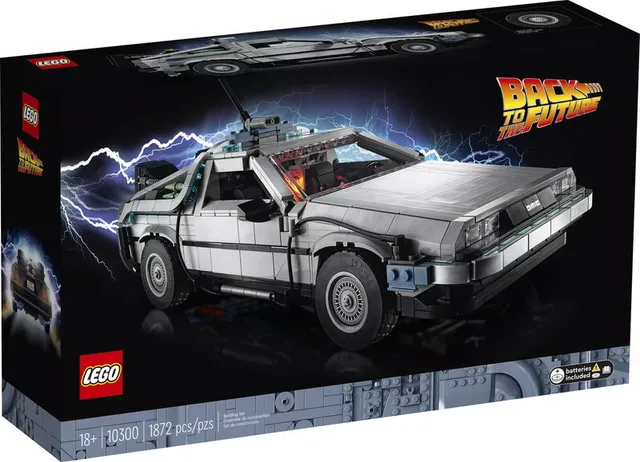 Icons Doc Brown's 1982 DeLorean DMC-12 10300