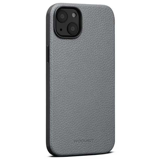 Läderfodral till Iphone 14 Plus - Grå
