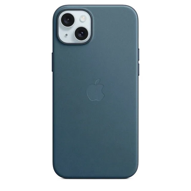 iPhone 15 Plus FineWoven Case med MagSafe - Pacific Blue