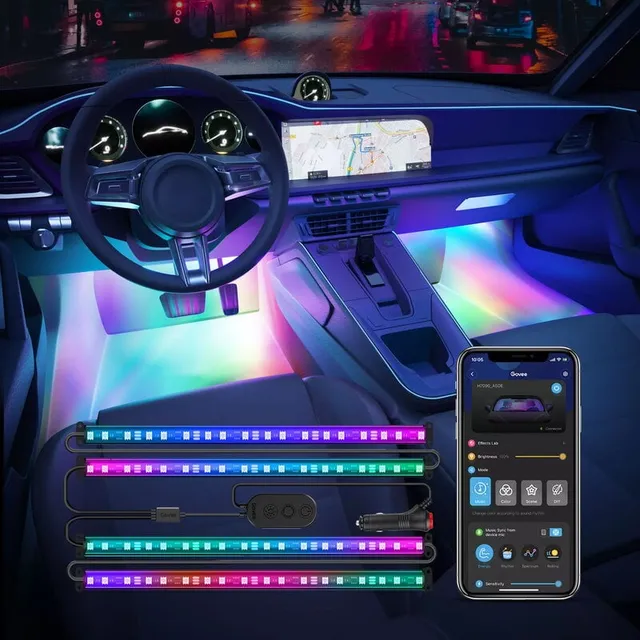 RGBIC Interior Car Lights