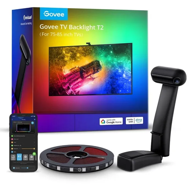 Envisual TV Backlight T2 with Dual Cameras
