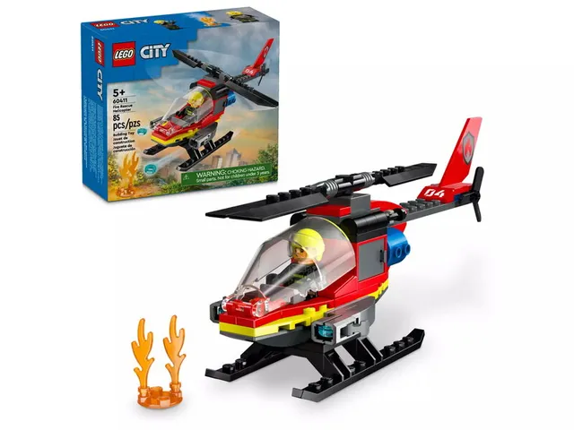 City Fire Brandräddningshelikopter 60411