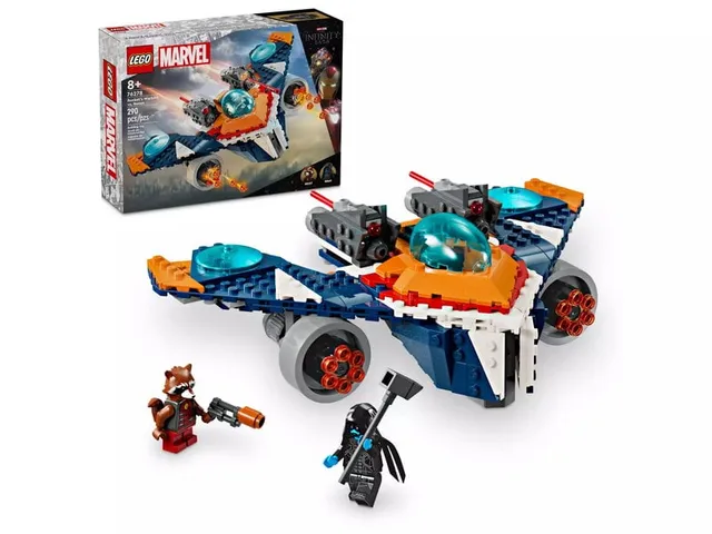 Super Heroes Marvel Rocket's Warbird vs. Ronan 76278