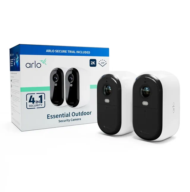 Essential 2 2K Outdoor Camera 2-Pack