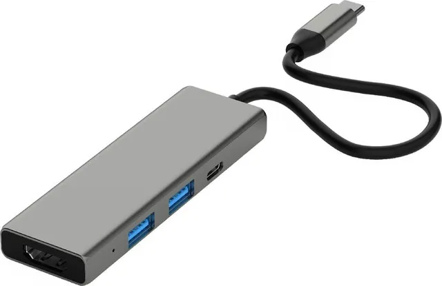 USB-C Hub (grå)