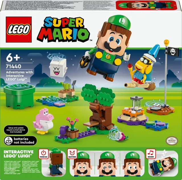Super Mario Äventyr med interaktiva LEGO Luigi 71440