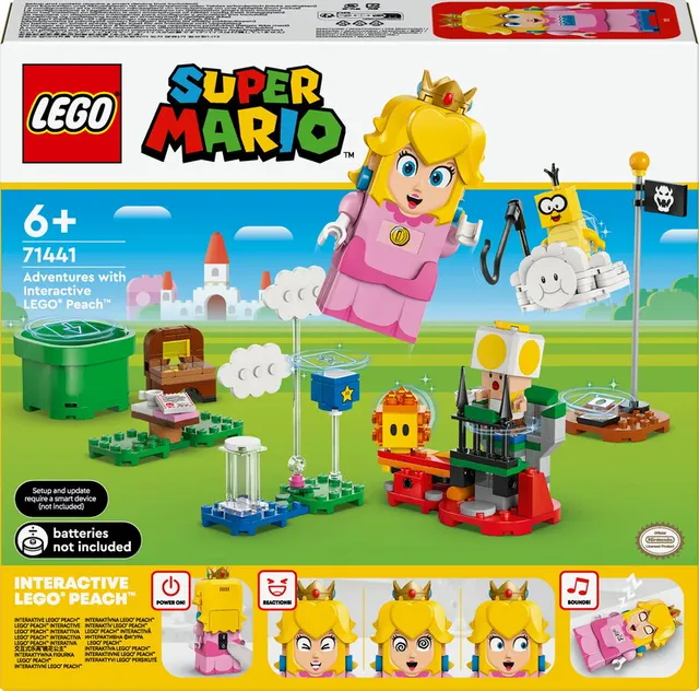 Super Mario Äventyr med interaktiva LEGO Peach 71441