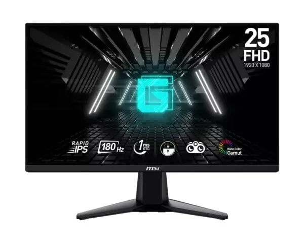 G255F / 25" / IPS / 1920 x 1080 / 180 Hz (Fyndvara - Klass 1)