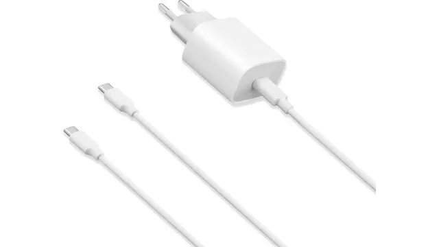 WLC-U1100 Väggladdare 12W + USB-C / USB-C - 1m