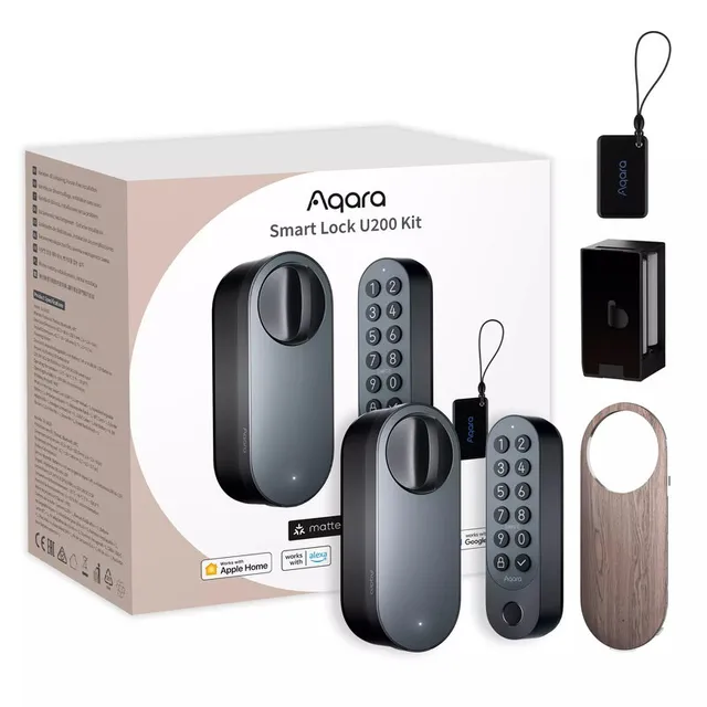 Smart Lock U200 Kit - Svart